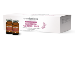 Evolution Face - Mască facială dermo-purificatoare pentru ten gras și impur - 10+5ml